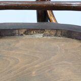 Pair of Thonet Art Nouveau bentwood chairs, Czechoslovakia, 1920s