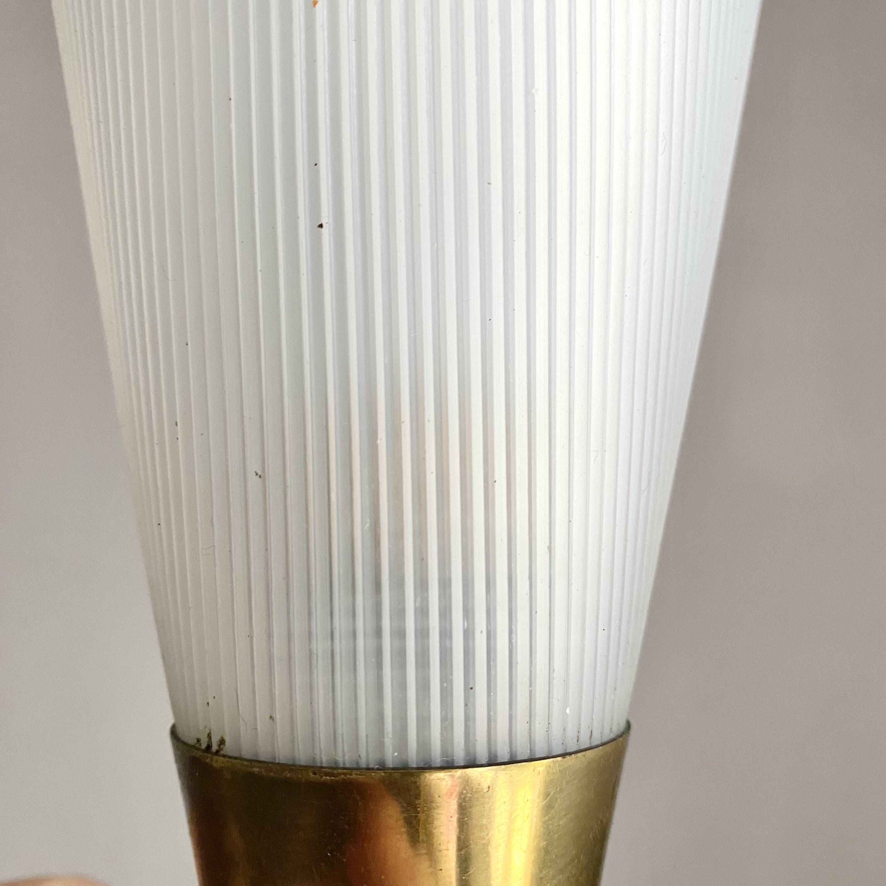 Adjustable conical wall lights from the 60s