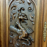 Renaissance lounge buffet in blond walnut