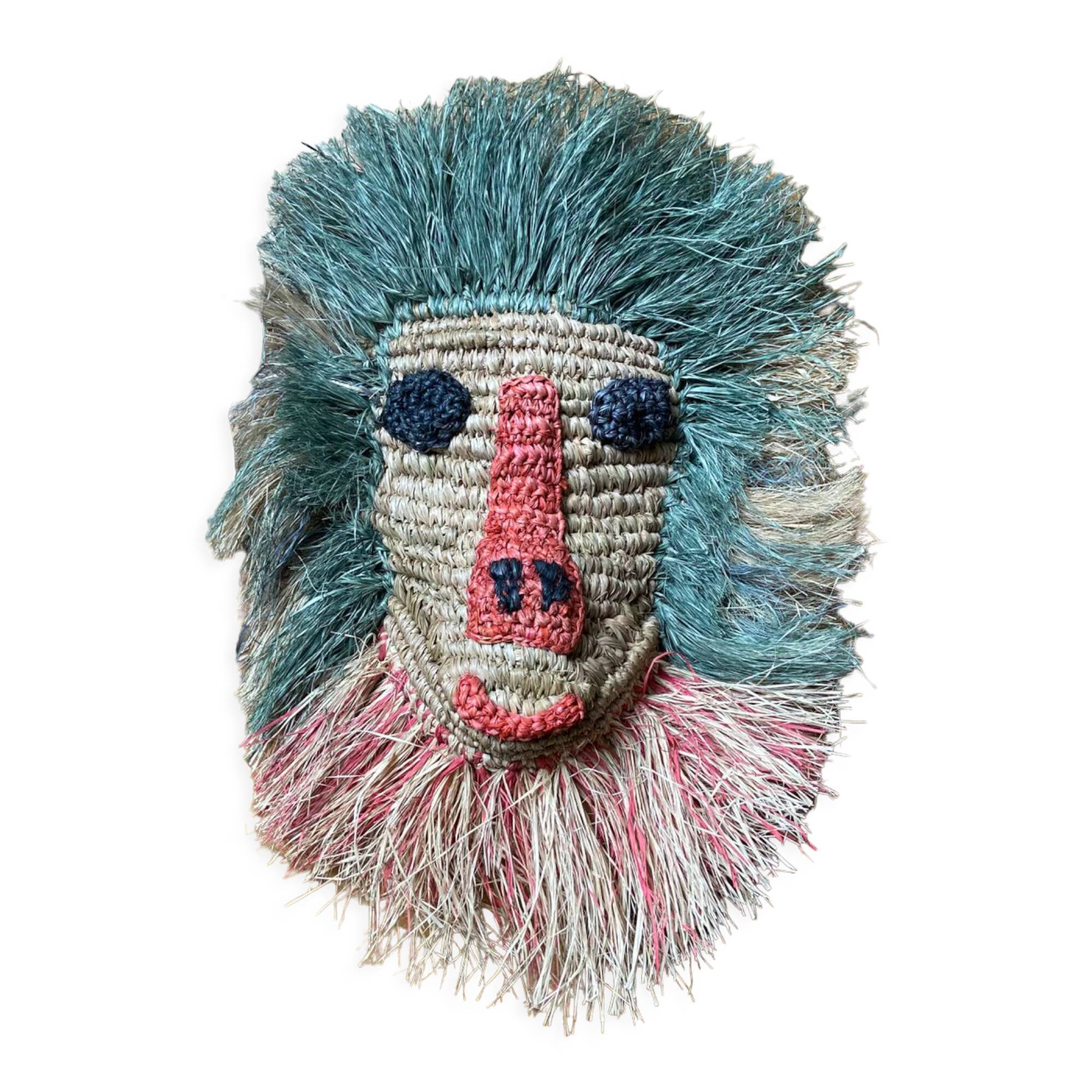 Masque en osier