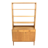 Scandinavian oak library Sweden 1960