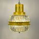 Suspension italienne jaune du milieu du siècle, années 1960