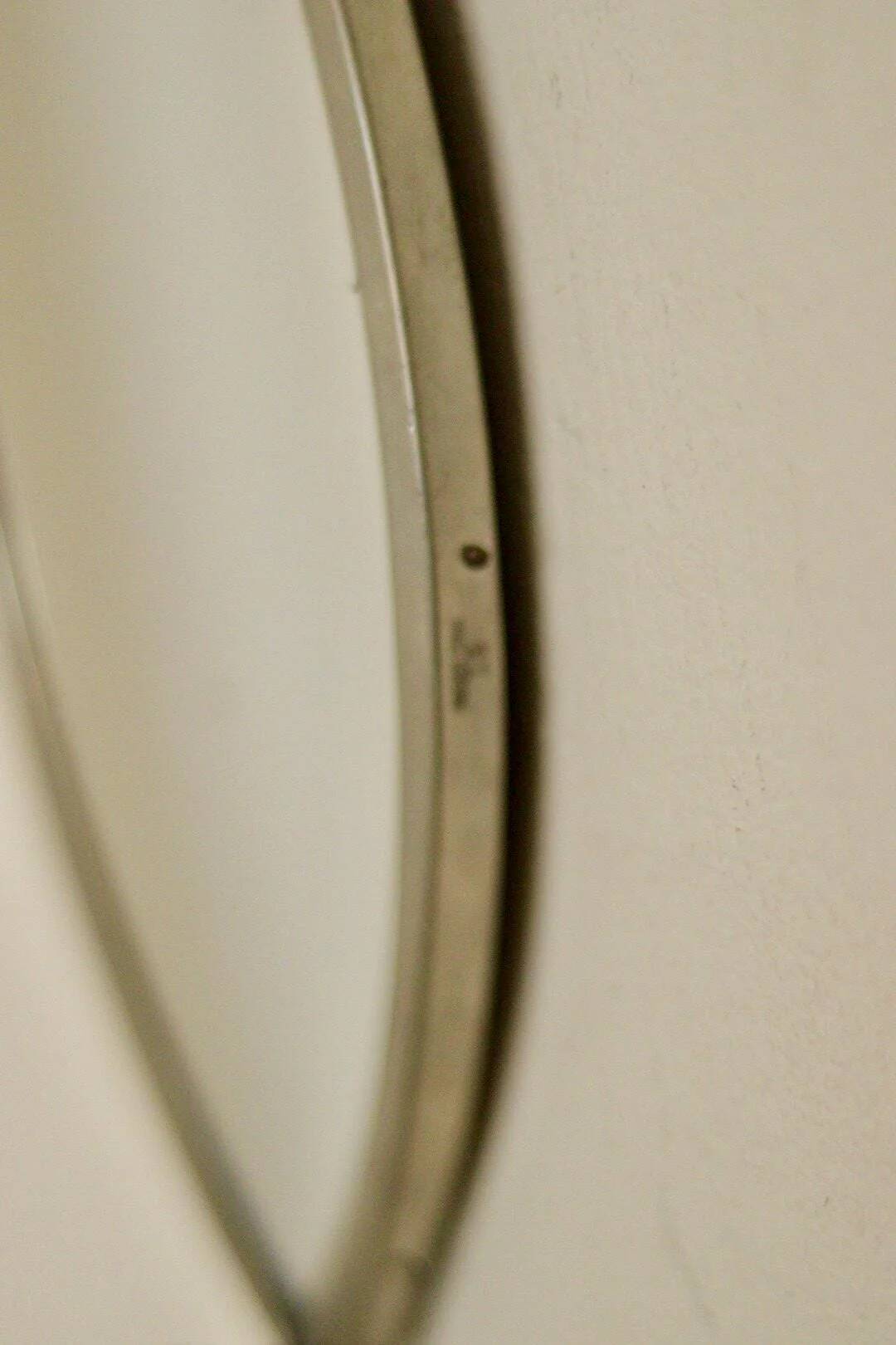 Pair of vintage mirror sconces in tin