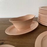 Longwy pink service