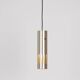 3 vintage trombone lamps from Denmark by Jo Hammerborg, Fog and Morup, 1960s.