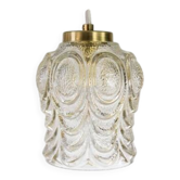 Jugošik (Yugochic) vintage crystal clear pendant lamp