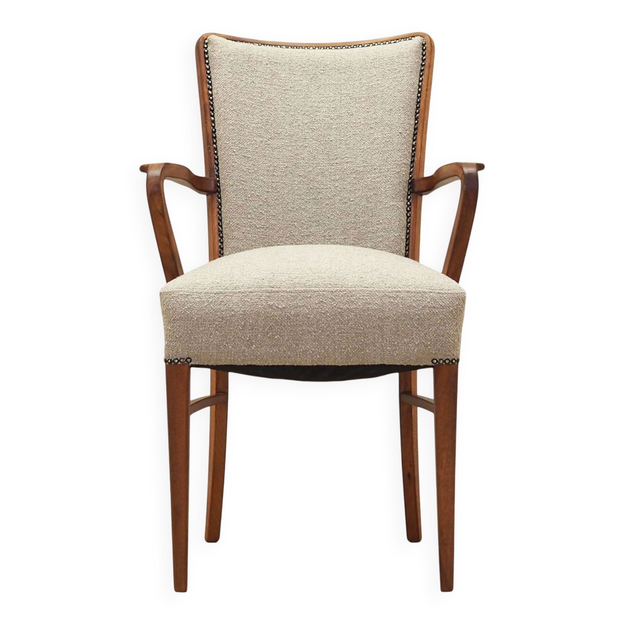 Walnut chair, Danish design, 1970s, production: Denmark