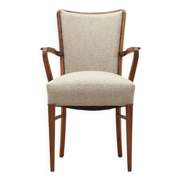 Walnut chair, Danish design, 1970s, production: Denmark