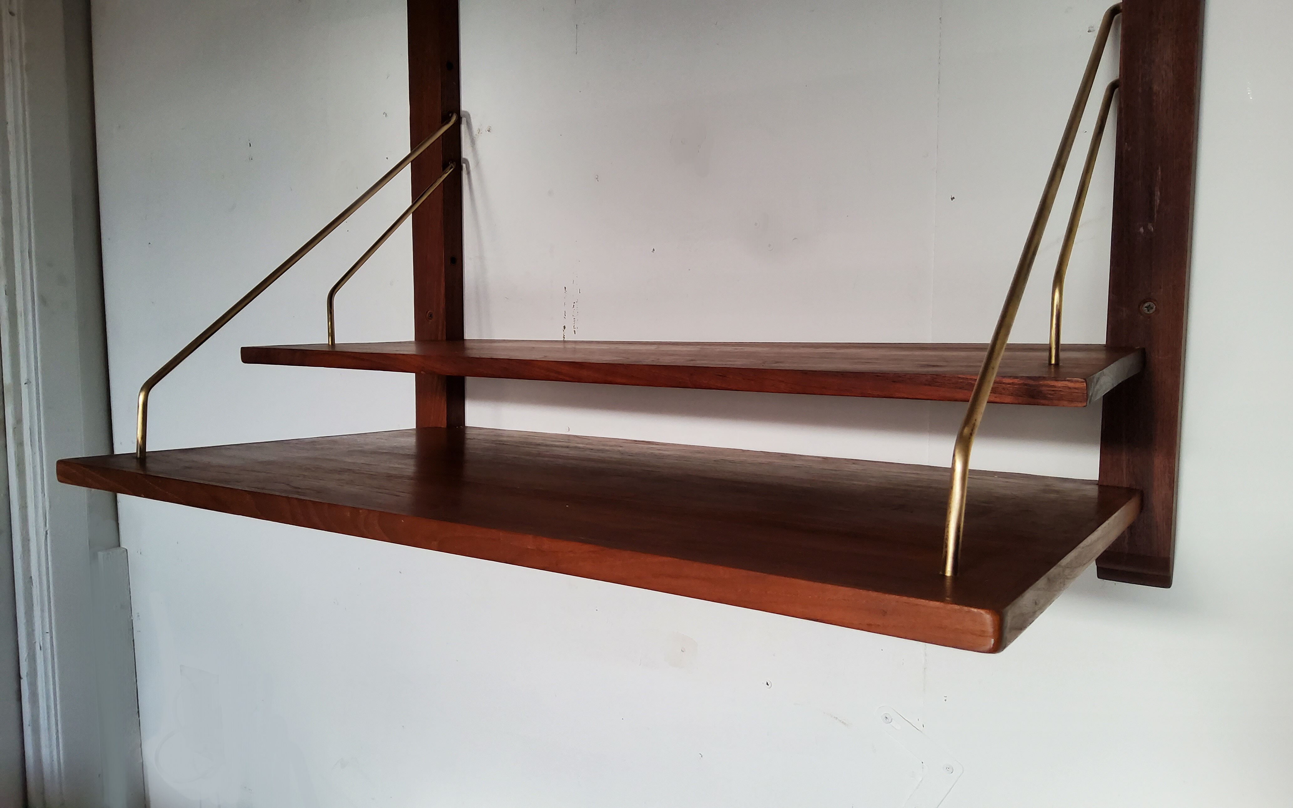 Scandinavian wall shelves