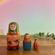 Lot of Russian dolls