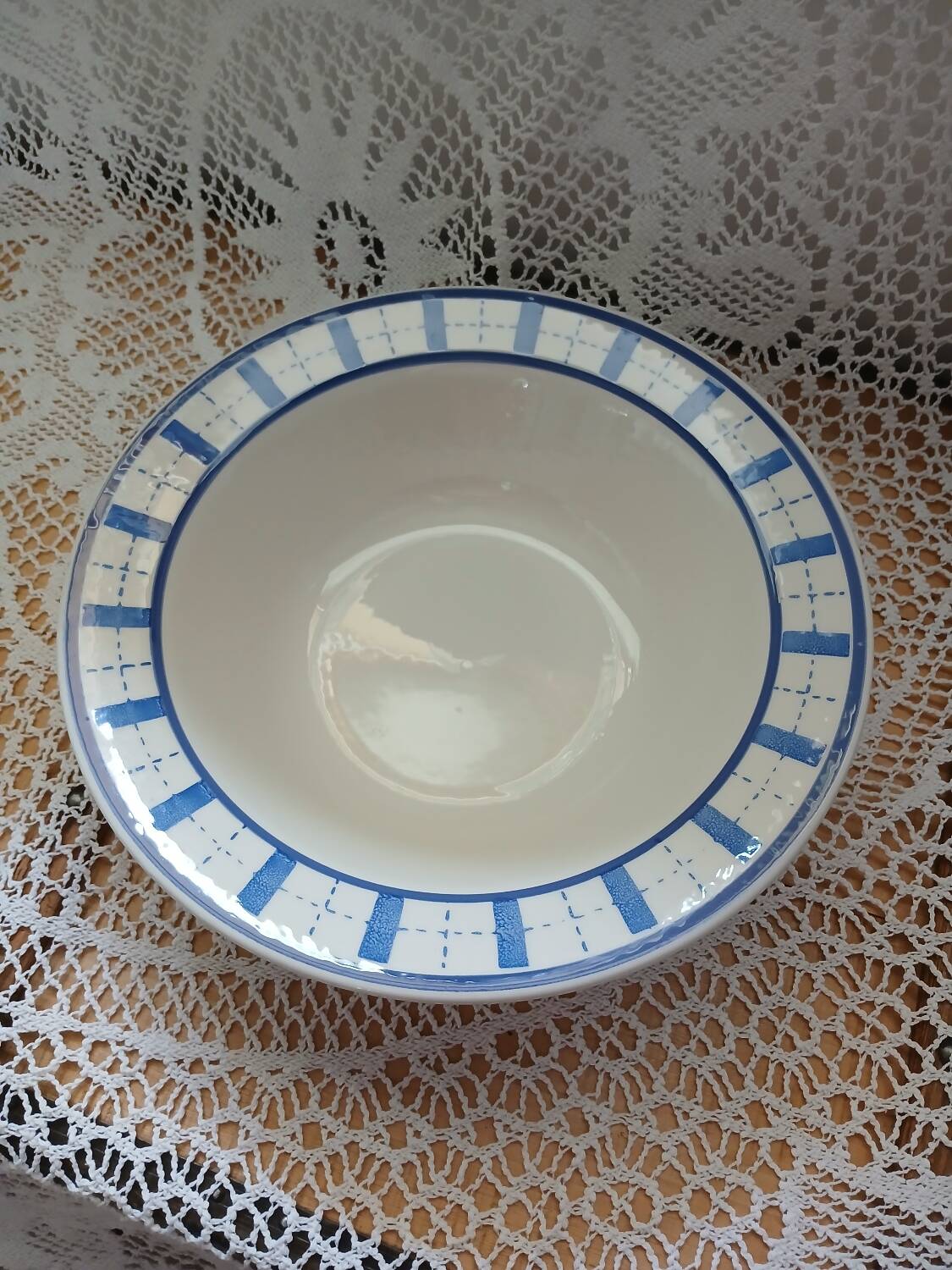 Old hollow dish