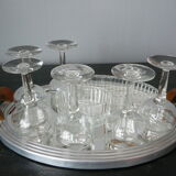 Set of 6 old glasses