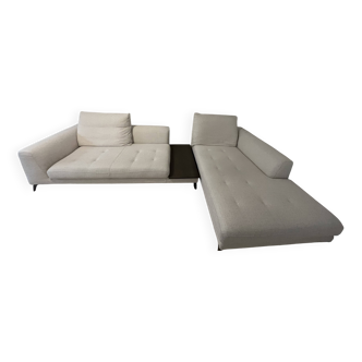 Roche Bobois Symbol Model Sofa with Chaise Longue - Excellent Condition