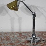 Metal desk lamp, after the pirouett' model, art deco, 1930
