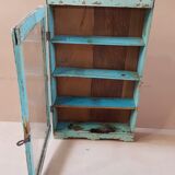 Medicine cabinet - showcase - Burmese teak wall shelf