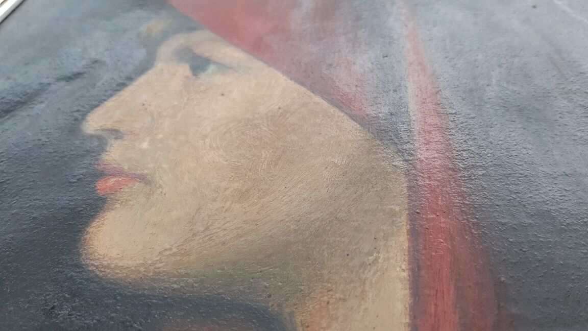 Fabiola, oil on canvas