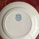 Lot of 3 flat plates in earthenware Choisy the King Iron Earth model Pompadour