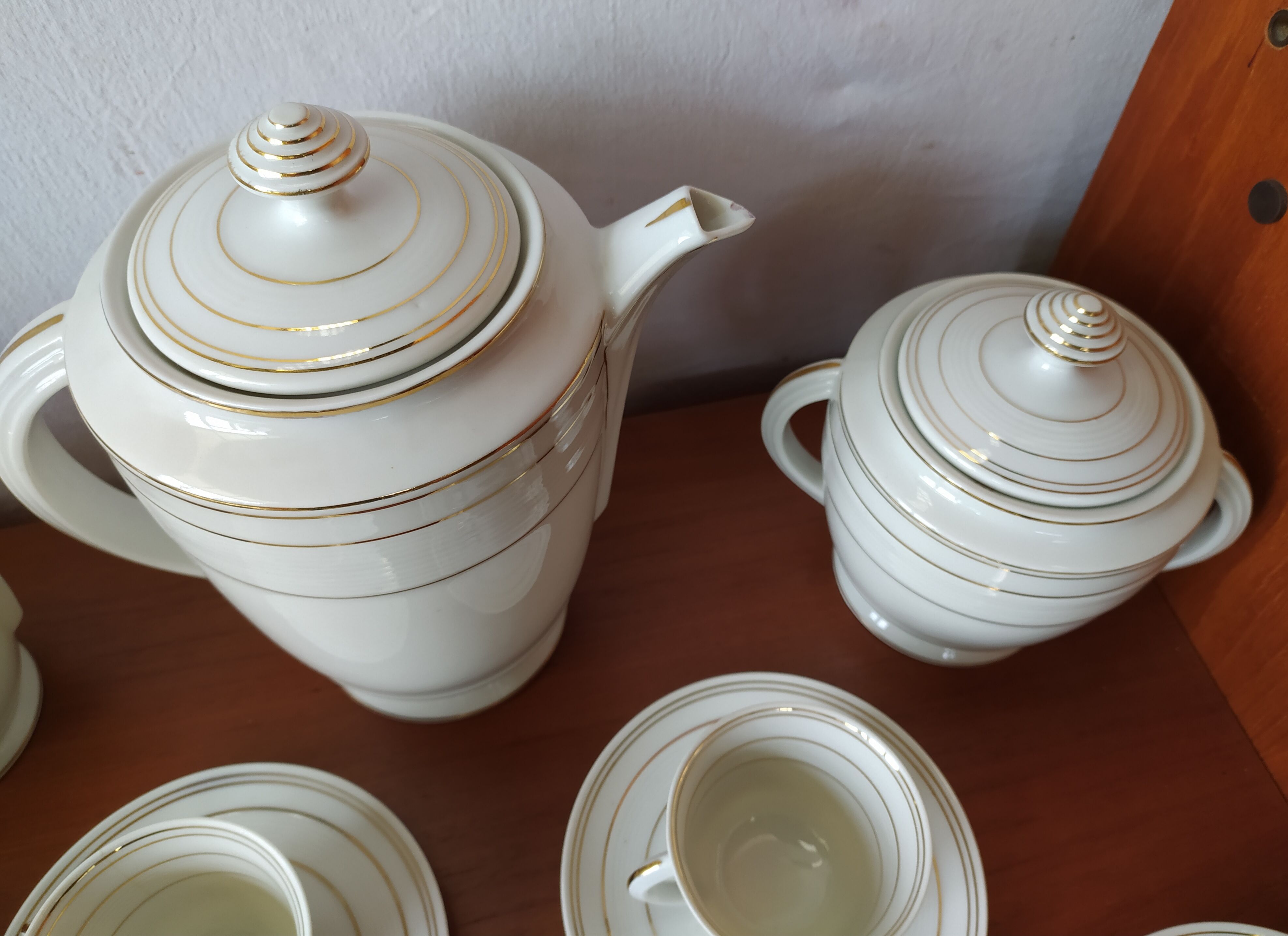 Coffee service or tea 50s Charles Ahrenfeldt