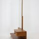 Oak mirror Czechoslovakia 1950s 167x95cm
