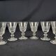 6 crystal glasses of Baccarat / Saint Louis model Cato