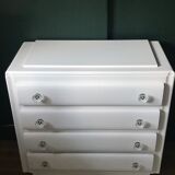 Commode rose année 30
