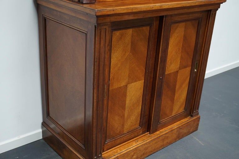 Walnut apothecary furniture France 1920s