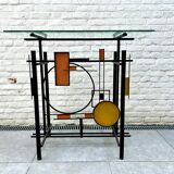 80s Postmodernist Geometric Console