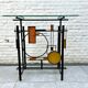 Postmodernist geometric console from the 1980s.