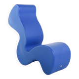 Chaise Phantom Bleue par Verner Panton