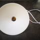 Old suspension lampshade opaline white walkman Art Deco 1930 Ø 25.5 cm n°3