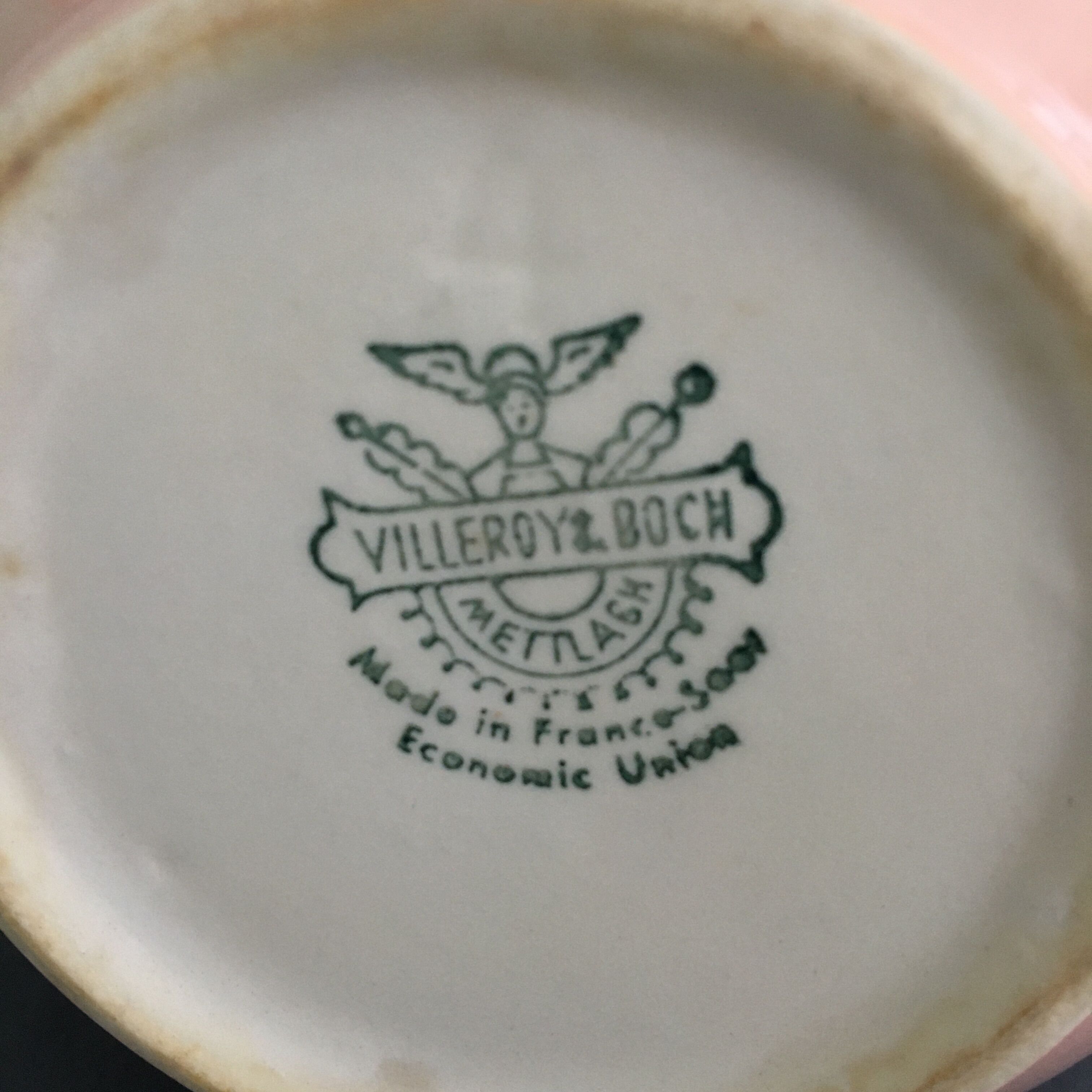 Pot à lait rose "Nous Deux" Villeroy & Boch"