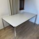 Bureau USM Haller en stratifié gris perle