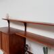 Étagère modulable scandinave en teck royal system par Poul Cadovius