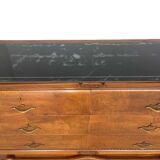 An art deco Italian chest of drawers, Italy 1950s