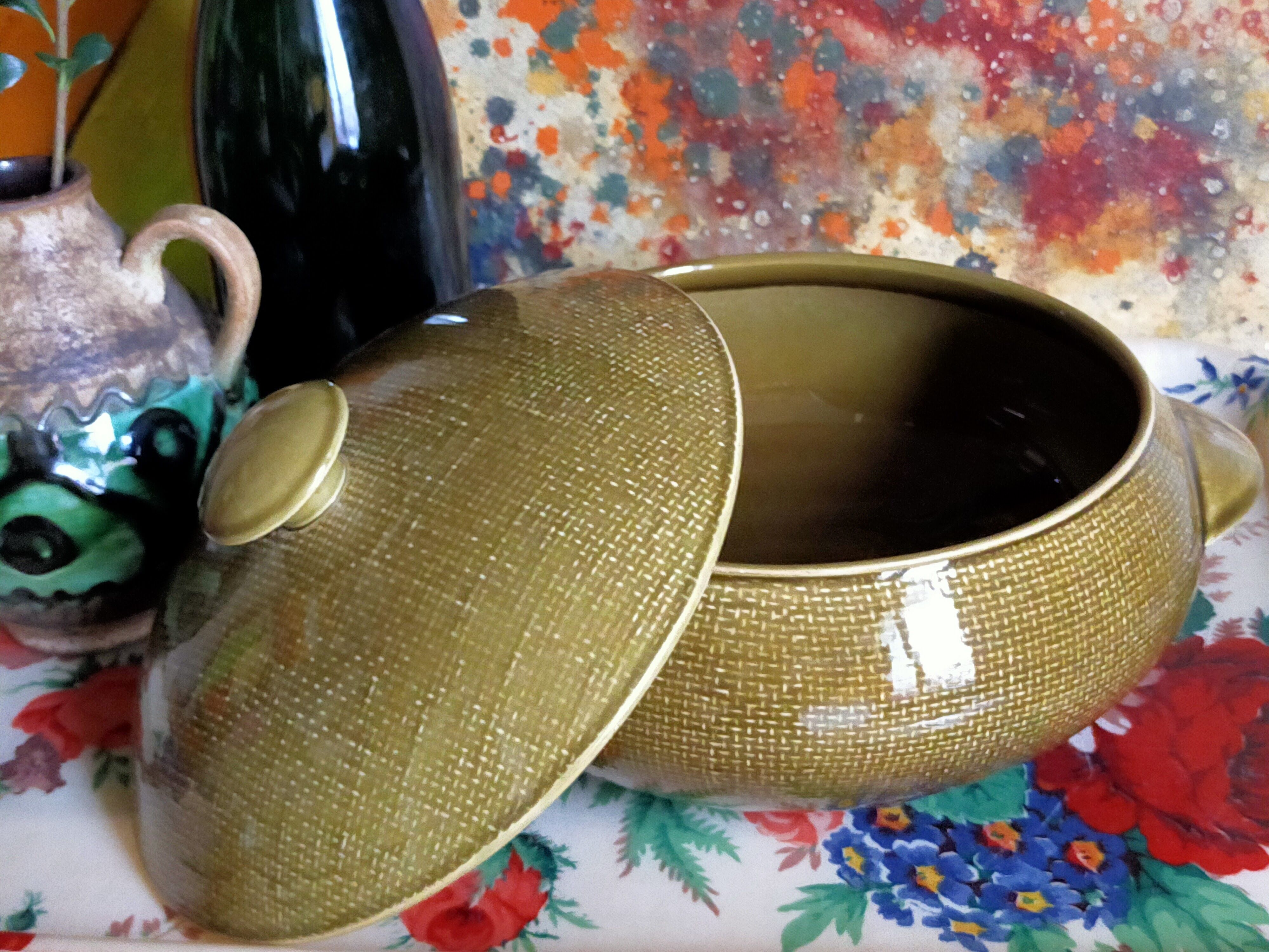 Soupière de Salins service "Miramar" 50s