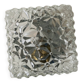 Small wall light ceiling light square glass minimalist porthole LAMP-7316