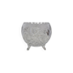 Cut crystal ball vase, 2nd half 1900s