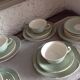Peppermint coffee and dessert service / Villeroy - Boch / vintage 50-60