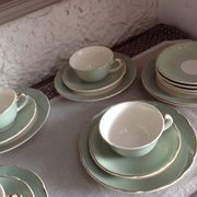Peppermint coffee and dessert service / Villeroy - Boch / vintage 50-60