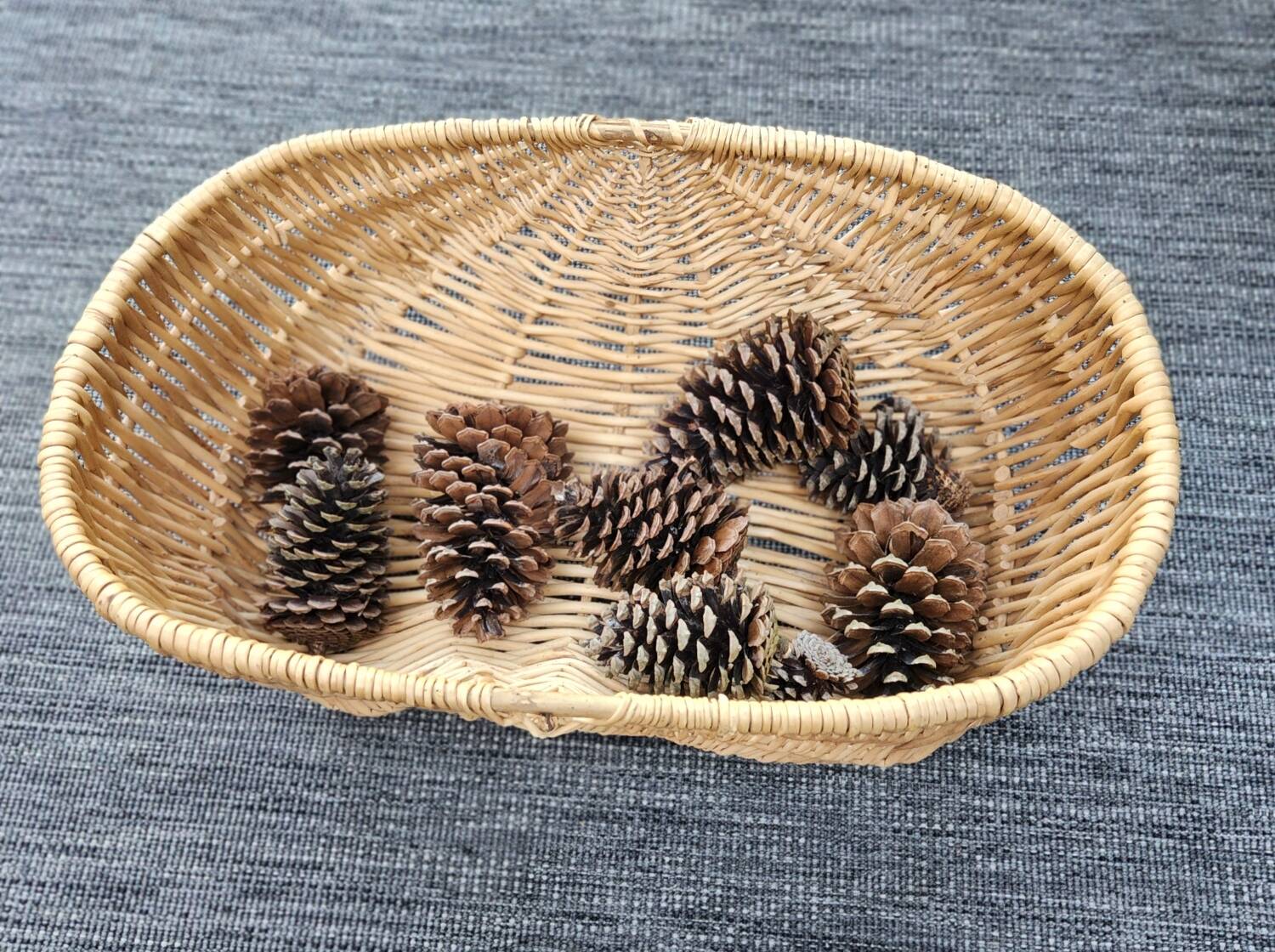 Large wicker basket