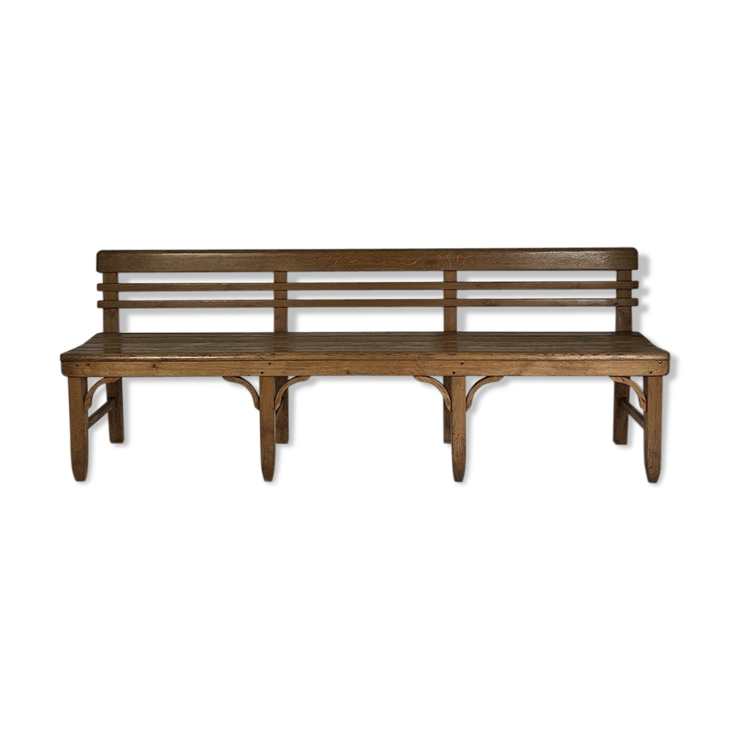 Vintage bench 50's Solid Wood