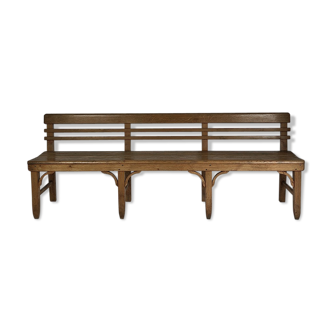Vintage bench 50's Solid Wood