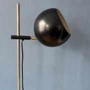 Lampadaire vintage en forme d'œil noir du milieu du siècle