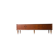 Scandinavian low sideboard in teak, 1960.