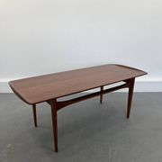 Teak Coffee Table by Tove and Edvard Kindt-Larsen for France & Son, Denmark, 1960s