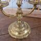 Candlestick No. 2, 2 brass lights