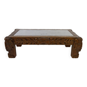 Table basse en chêne - circa