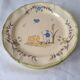6 dinner plates with Moustiers de Longchamp decor. 1985
