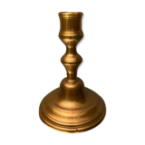 Brass bronze candle holder of the eighteenth period