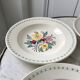 Lot de 4 assiettes creuses Digoin Sarreguemines